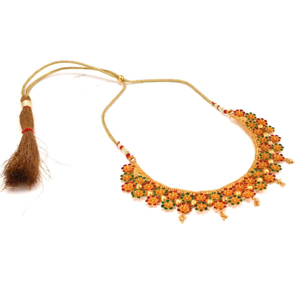 Double Flower Mina Necklace. - Image 2