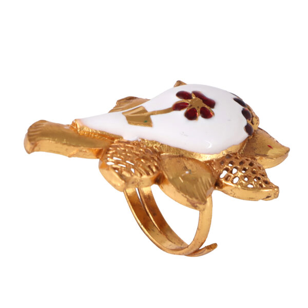 Adjustable Sankho Finger Ring - Image 2