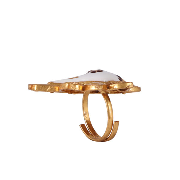 Adjustable Sankho Finger Ring - Image 3