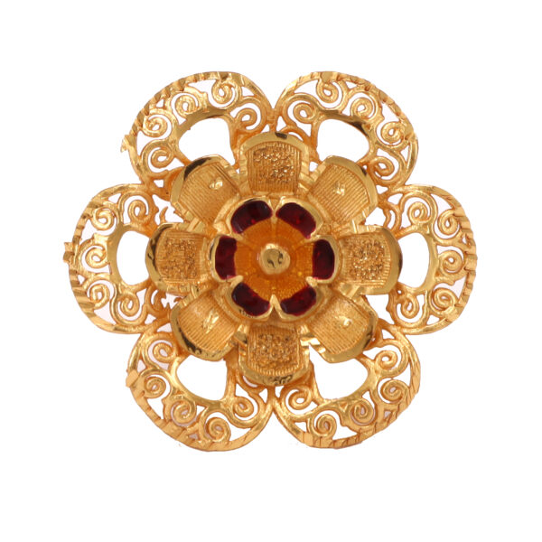 Flower Mina Finger Ring - Image 2