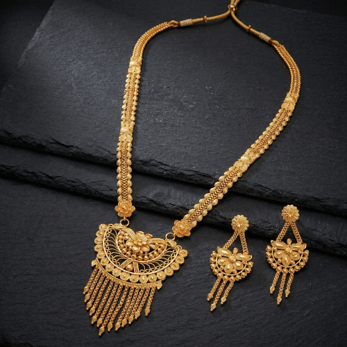 Gold Plated Necklace (MJN043)