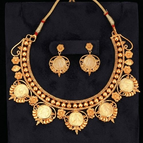 Gold Plated Necklace (MJN044)