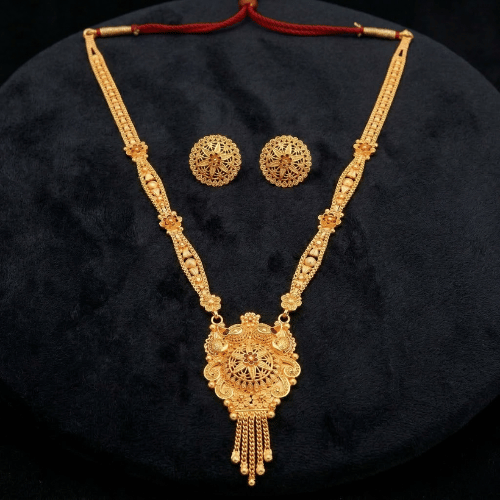Gold Plated Necklace (MJN042)