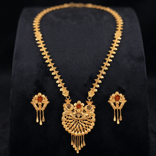 Gold Plated Necklace (MJN046)