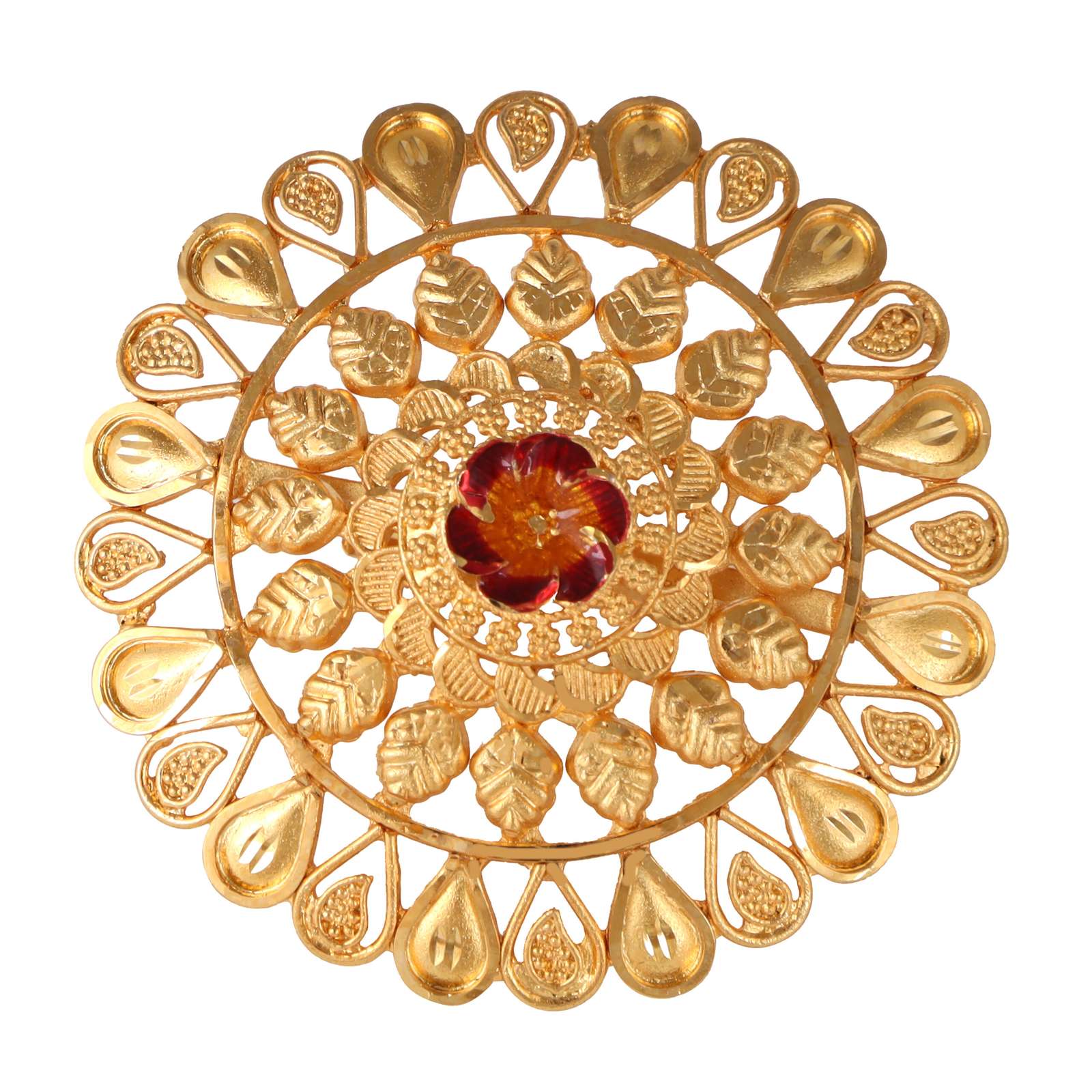 Gold plated adjustable fingering