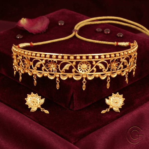 Gold plated choker (MJC022)