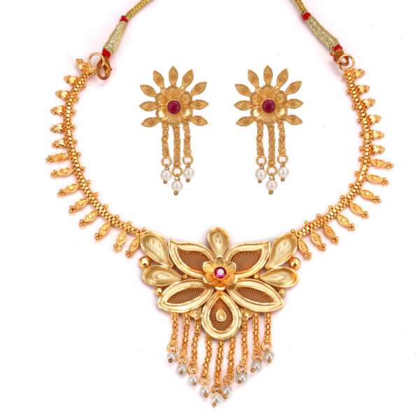 Gold plated necklace