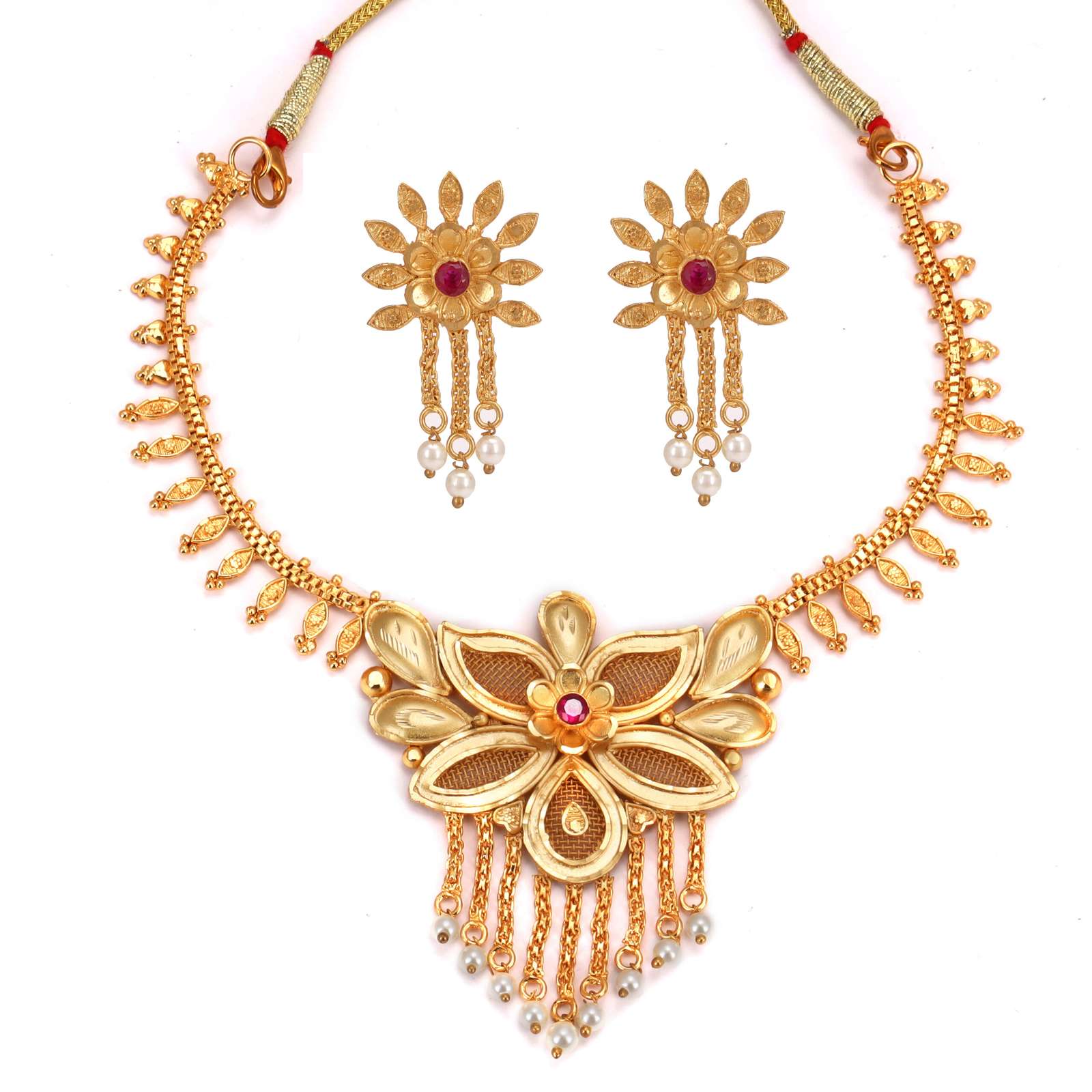 Gold plated necklace