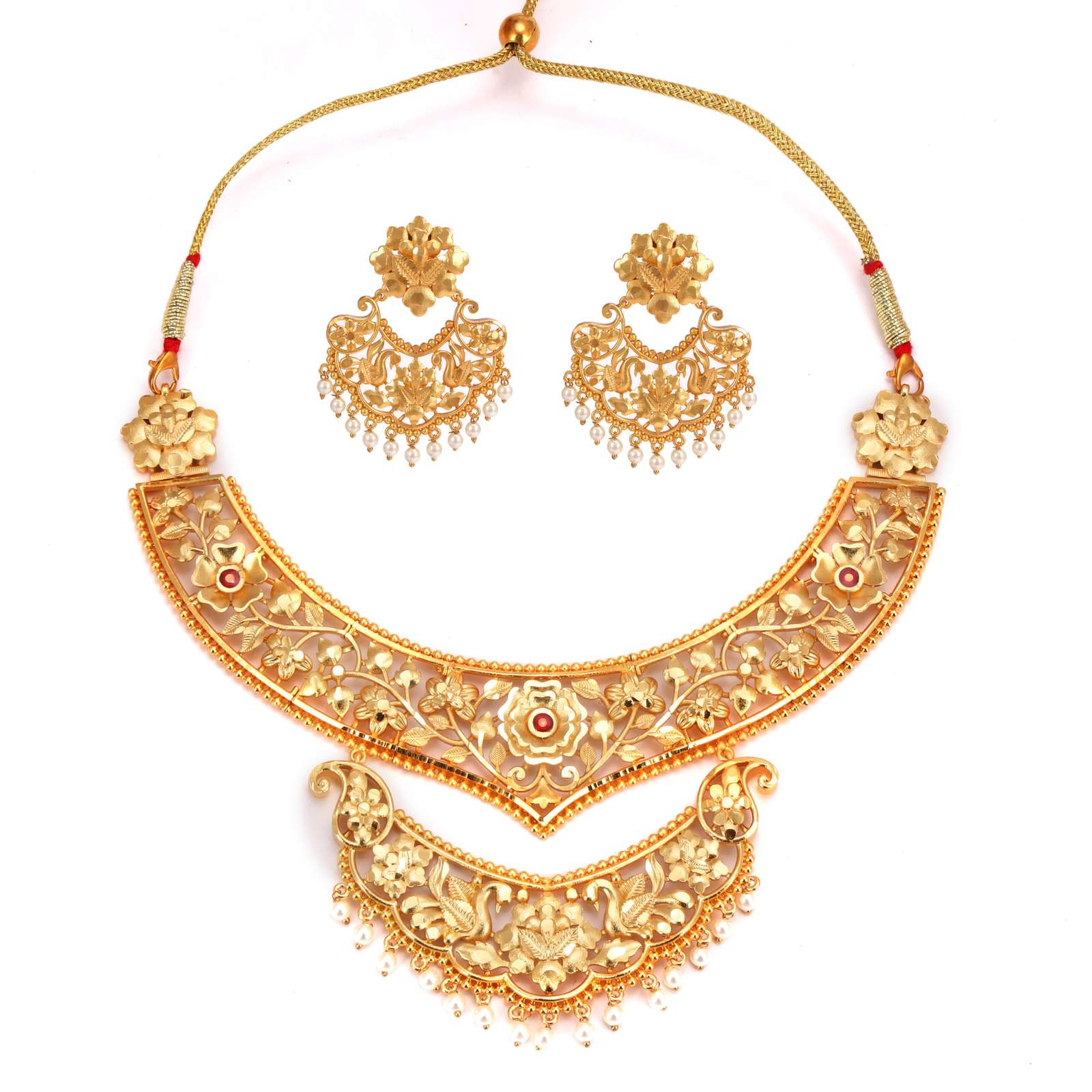 Gold plated necklace