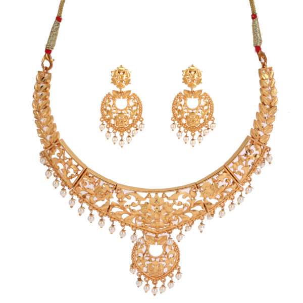 Gold plated necklace