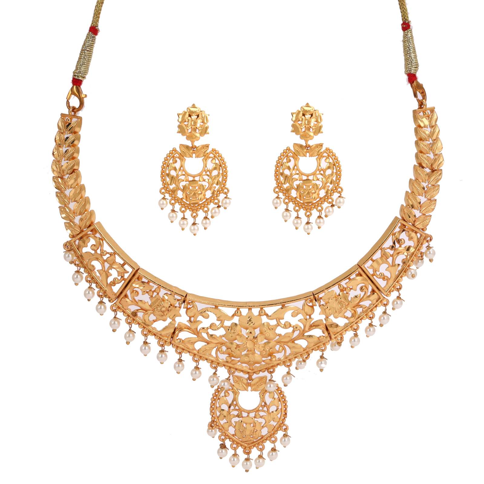 Gold plated necklace